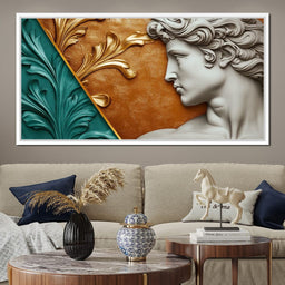 Golden Renaissance - Wildrose Creations - NicheCanvas
