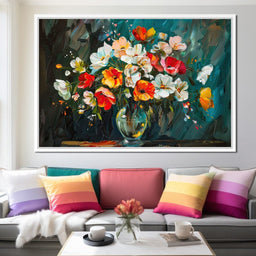 Vibrant Petals & Flowers - NicheCanvas