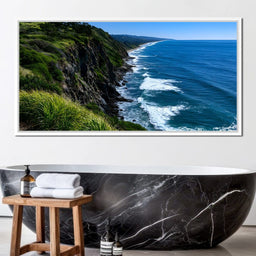 Surreal Coast Waters - NicheCanvas