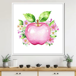 Pink Apple Blossom - NicheCanvas