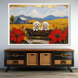 Puppy Adventures - NicheCanvas