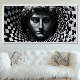 Fragmented Logic Of The Marble Mind - NicheCanvas