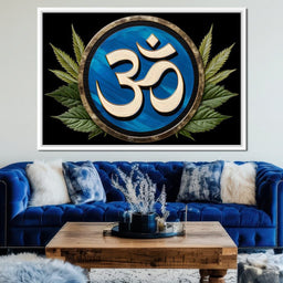 Mystical Om Symbol Reverie - NicheCanvas