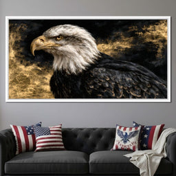 Sovereign Spirit Of The Golden Skies - NicheCanvas