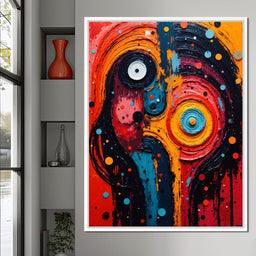 Colorful Modern Art 068 - Johanjjf - NicheCanvas
