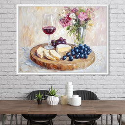 Rustic Vineyard Delight - NicheCanvas
