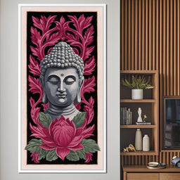 Zen Meditation Lotus Buddha - NicheCanvas