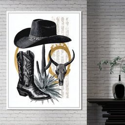 Western Frontier Cowboy Legacy - NicheCanvas