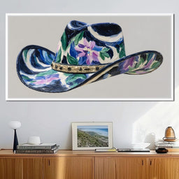 Floral Western Dreamscape - NicheCanvas