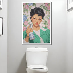 Bathroom Spray Cleaning Queen - NicheCanvas