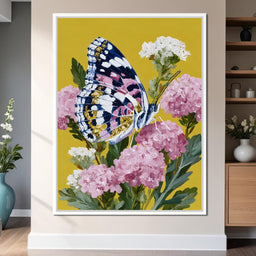 Butterfly Garden Radiance - NicheCanvas