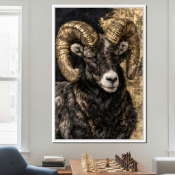 Guardian of the Gilded Peak - NicheCanvas