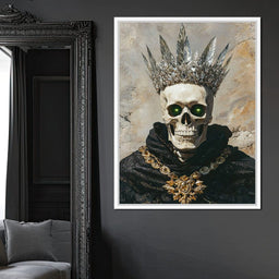 Regal Sovereign of Shadows - Raven Blackwood - NicheCanvas