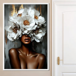 Golden Petals of Grace - Cole Williams - NicheCanvas