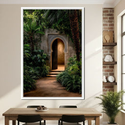 Moroccan Garden Archway - NicheCanvas
