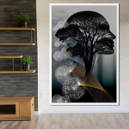 Illusionary Forest Mindscape - NicheCanvas