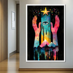 Celestial Visionary Voyage - NicheCanvas