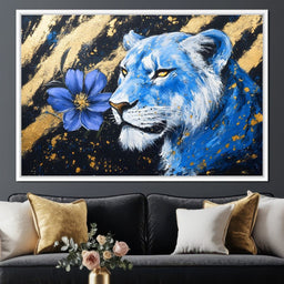 Wild Lioness - Alicia Smith - NicheCanvas