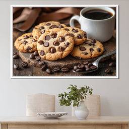 Cookies and Coffee Delight - NicheCanvas