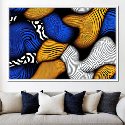 Hypnotic Color Swirl - TooplesArt - NicheCanvas
