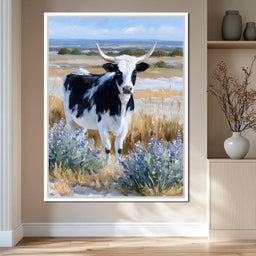Longhorn Meadow Wildflowers - NicheCanvas