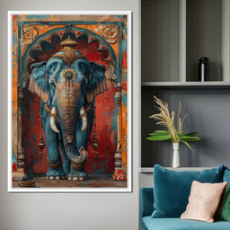 Majestic Sapphire Monarch - NicheCanvas