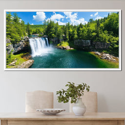 Whispering Falls Serenity - NicheCanvas