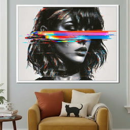 Fragmented Memory Of A Silent Tear - NicheCanvas