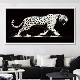 Leopard Stride of Wilderness - NicheCanvas