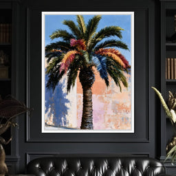 Coastal Palm Tree - NicheCanvas