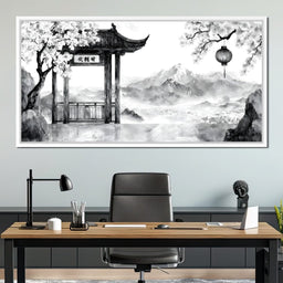 Tranquil Mountain Passage - NicheCanvas