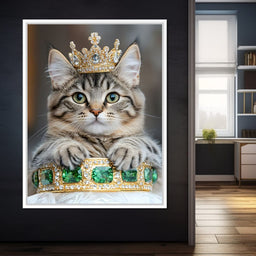 Regal Feline - NicheCanvas