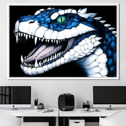 Predatory Raptile - NicheCanvas