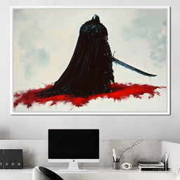 Shadowed Guardian Resolve - NicheCanvas