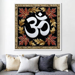 Om Reverie Autumn Embrace - NicheCanvas