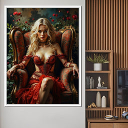 Female Portrait 329 - Johanjjf - NicheCanvas