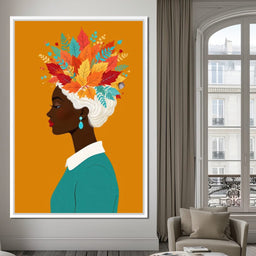 Crowned by Nature - TooplesArt - NicheCanvas
