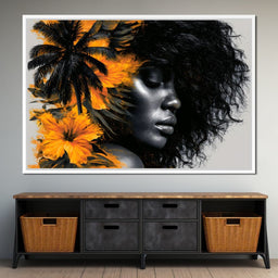 Golden Tropics Restless Soul - NicheCanvas