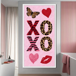 Wild Love Safari XOXO Style - NicheCanvas