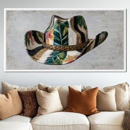 Floral Elegance Western Charm - NicheCanvas