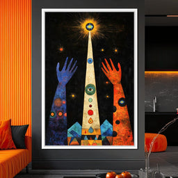 Celestial Ascent Visions - NicheCanvas