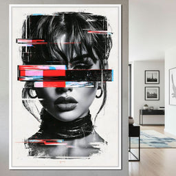 Fragmented Identity Of The Digital Soul - NicheCanvas