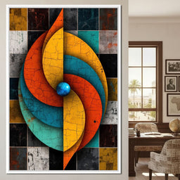 Geometric Abstract - TooplesArt - NicheCanvas