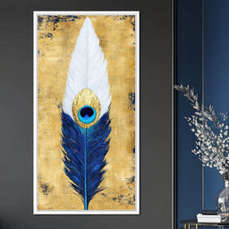 Gilded Feather - NicheCanvas