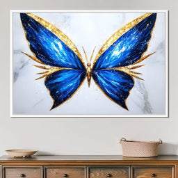 Radiant Butterfly Flight Fantasy - NicheCanvas