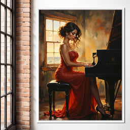 Female Portrait 345 - Johanjjf - NicheCanvas