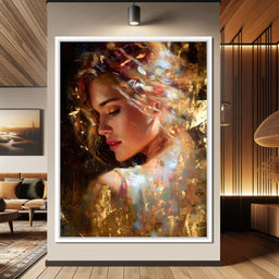 Radiant Brushstrokes Of Grace - NicheCanvas