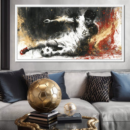 Momentum Of The Striker - NicheCanvas