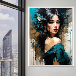 Female Portrait 0057 - Vizahn Burger - NicheCanvas