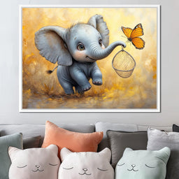 Innocence on a Golden Breeze - TooplesArt - NicheCanvas